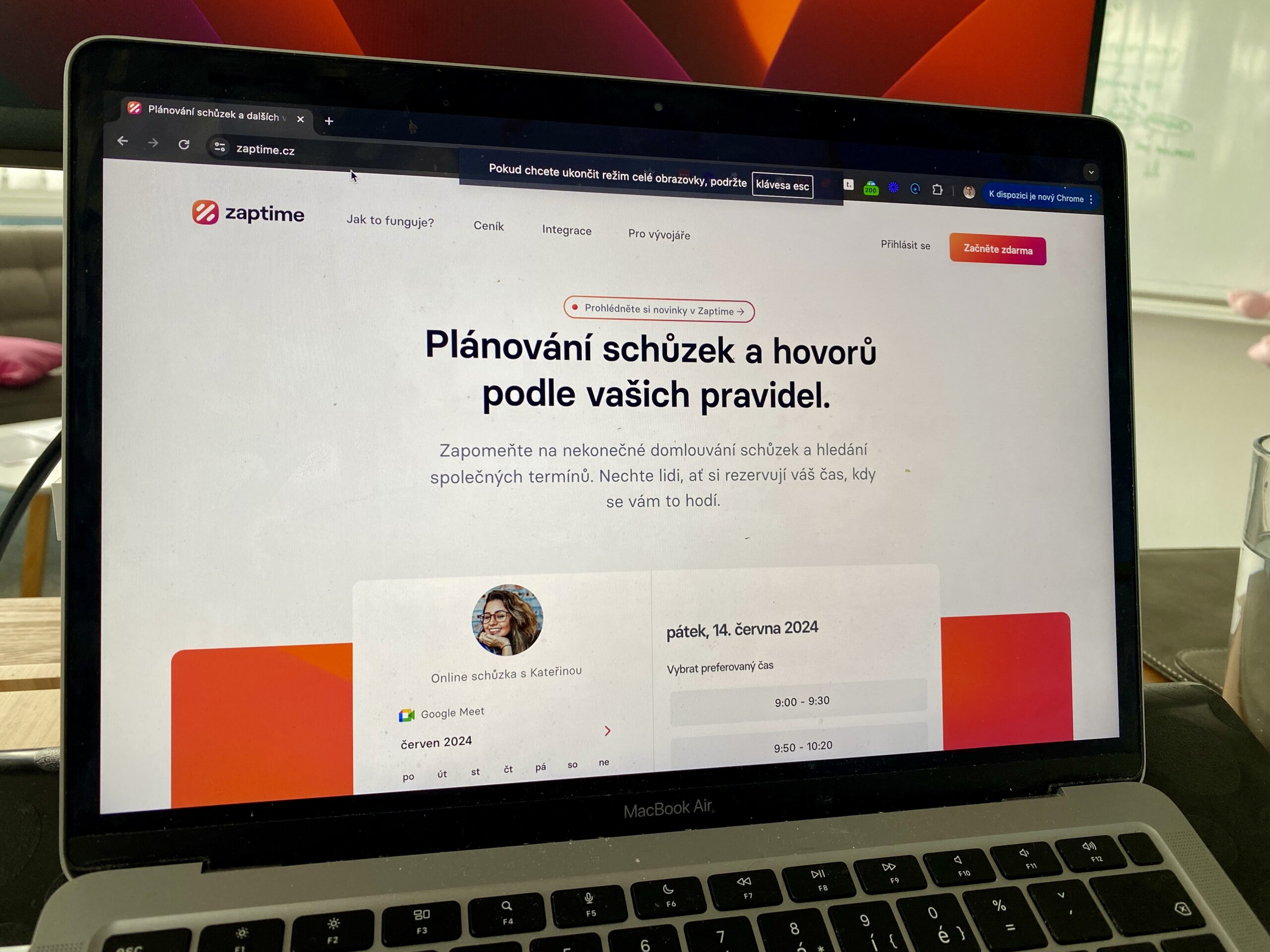 Zaptime - alternativa Calendly Česky